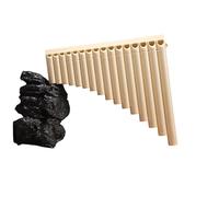Flauto Di Pan Portatile Flauti Di Pan Con 16 O 18 Canne Facili Da Imparare Durevoli Adatti Ai Principianti In Do Maggiore(16 tubes of off-white)