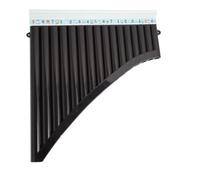 Flauto Di Pan Portatile Pipa Di Pan A 18 Tubi Speciale Per 16 Tubi Per Principianti Con Un Tubo Del Vento Scorrevole E Durevole(16-tube black)