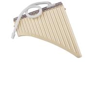 Flauto Di Pan Portatile Pipa Di Pan Con Bocchino Scorrevole Da 16 O 18 Tubi Appositamente Progettato Per I Principianti(B16 tube beige sliding mouthpiece)