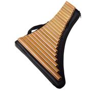 Flauto Di Pan Professionale 22 Tubi Di Pan GFC Principale Strumento Professionale Per Principianti Adulti Basso Sinistro(G major)