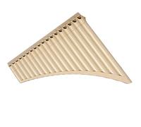 Flauto Di Pan Professionale Bocchino Staccabile Per Flauto Di Pan Da 16 O 18 Canne In Do Maggiore Per Principianti(16-tube beige)