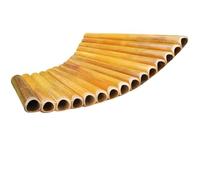 Flauto Di Pan Professionale Flauto Di Pan 22 Canne O 16 Strumenti Per Principianti Sol Maggiore Basso Sinistro Con Accessori(16-pipe G major)