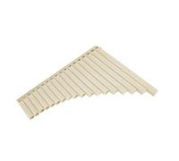 Flauto Di Pan Professionale Flauto Di Pan A 18 Canne Per Principianti Che Vogliono Esercitarsi A Suonare Strumenti(Off White)