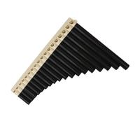 Flauto Di Pan Professionale Flauto Di Pan A 18 Canne Per Principianti Che Vogliono Esercitarsi A Suonare Strumenti(Black)