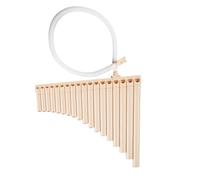 Flauto Di Pan Professionale Flauto Di Pan In Do Maggiore A 16 O 18 Canne Facile Da Imparare Adatto Ai Principianti Per Adulti(18-tube)