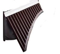 Flauto Di Pan Professionale Flauto Di Pan In Resina A 16 Tubi Con Chiave A C A 18 Tubi Facile Da Suonare Portatile(Black-16 tube)