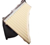 Flauto Di Pan Professionale Flauto Di Pan In Resina A 16 Tubi Con Chiave A C A 18 Tubi Facile Da Suonare Portatile(Beige-16 tube)