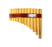 Flauto Di Pan Professionale Flauto Di Pan Naturale A 12 Tubi In Sol Strumento Robusto E Di Livello Professionale(12-tube left hand holding e2 G key 6)