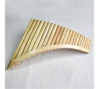 Flauto Di Pan Professionale Flauto Di Pan Professionale Con Sintonizzazione G A 22 Tubi In Bambù Con Canna E Scatola In Lega Di Alluminio(G,R)