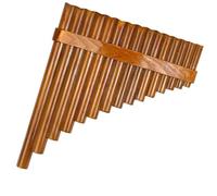 flauto di pan professionale Flauto Regolabile A 15 Tubi Con Tono G. Strumento Musicale Popolare Cinese. Flauto Di Pan. Flauto Di Pan Fatto A Mano (Color : Right hand)