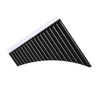 Flauto Di Pan Professionale Insegnamento Dello Strumento Flauto Di Pan Performance Professionale Livello Principiante Bianco E Nero 16 18 Tubi Do Maggiore(18 tubes of C tuned to black)