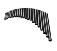 Flauto Di Pan Professionale PanFlute 22 Tubi ABS Panpipe G Chiave Destra/Sinistra Colore Nero Strumenti Musicali Accordabile Flauta Xiao(L)