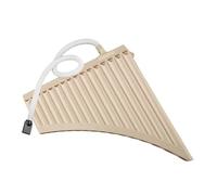 Flauto Di Pan Professionale Pipa Di Pan Con Bocchino Scorrevole Da 16 O 18 Tubi Appositamente Progettato Per I Principianti(D16 tube beige sliding mouthpiece)