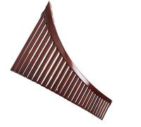 flauto di pan professionale Pipa Di Pan Professionale A 22 Tubi Con Scatola In Lega Di Alluminio Chiave G Sul Diritto