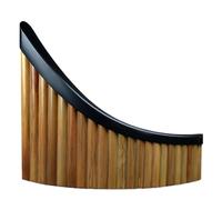 Flauto Di Pan Professionale Sinistra Destra Flauto Di Pan Chiave G Vassoio Rimovibile Colore Originale Strumento A Fiato Fatto A Mano Tubo Di Pan 22 Tubi(L)