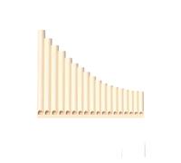 flauto Di Pan Strumento A Fiato Flauto Di Pan A 16 O 18 Canne Per Principianti Strumenti A Fiato Facili Da Imparare E Insegnare(18 off white)