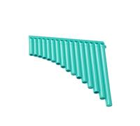 flauto Di Pan Strumento A Fiato Flauto Di Pan In Do A 16 E 18 Canne Facile Da Imparare Per Principianti Strumento Speciale Che Può Essere Smontato(16 blue)