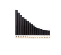 flauto Di Pan Strumento A Fiato Strumento Flauto Di Pan Facile Da Imparare Con Bocchino 16 18 Tubi Per Insegnare E Suonare(18white brown2)