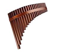 Flauto di Pan Strumento Musicale Tradizionale Cinese 22 Tubi Bamboo Pan Flauto G Key Pan Pipes Strumento A Fiato (Color : Right)