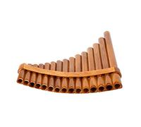 Flauto di Pan, Strumento Tradizionale, Chiave per Strumento a Canna di Pan a 15 Tubi, Strumento Musicale Tradizionale Cinese di Facile Apprendimento, Panno per Asta di Pulizia e Borsa per il Trasporto