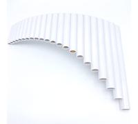 Flauto di Pan, Tubi di Pan Entry-Level in ABS Stile Cinese A 22 Tubi G-Tune, Gli Strumenti A Fiato Sono Adatti A Principianti, Regalo di Festa (Color : Left-C, S : G Keys)