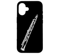 Flauto Disegno Strumento a fiato Custodia per iPhone 16