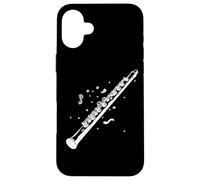 Flauto Disegno Strumento a fiato Custodia per iPhone 16 Plus