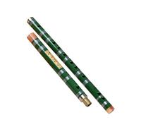 Flauto Dizi Flauto Di Bambù Amaro Trasversale A Due Sezioni Flauto Di Bambù Professionale Per Principianti(Green,F)