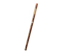 Flauto Dizi Principianti Che Suonano Uno Strumento Musicale Nazionale Entry-level A Base Zero Con Flauto Di Bambù A Due Sezioni Orizzontale(Brown,C Key)
