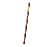 Flauto Dizi Principianti Che Suonano Uno Strumento Musicale Nazionale Entry-level A Base Zero Con Flauto Di Bambù A Due Sezioni Orizzontale(Brown,G Key)