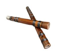 Flauto Dizi Seconda Sezione In Rame Bianco A Doppia Connessione Del Flauto Di Bambù In Osso Rosso Di Rame Primo Flauto Di Apprendimento Per Ragazzi(F Key)