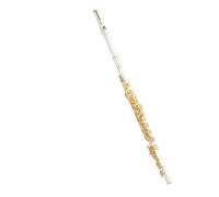Flauto Do Foro Chiuso Boccaglio francese per flauto placcato in oro con tono C placcato in argento a 17 fori