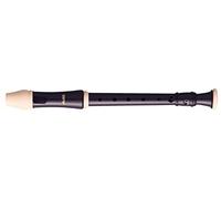 Aulos 700068 Flauto Soprano in Do Robin 204A Diteggiatura Tedesca, Completo con Astuccio, Spazzolino, Scatola di Grasso e Tavola Diteggiatura, Marrone