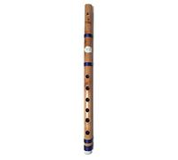 Flauto dolce Bansuri indiano in bambù, 35,6 cm, per principianti e professionisti