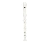 Flauto Dolce Flauto Dolce 8 Fori ABS Soprano A Tre Stadi Staccabile | Realizzato in materiale di resina ABS,ha una buona sensazione al tatto,più facile da suonare.(White)