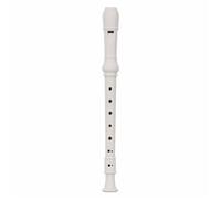 Flauto Dolce Flauto Dolce A Otto Fori In ABS Di Tipo B Disponibile In Tre Colori Strumento Musicale In Resina(White)