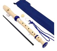 Flauto Dolce Flauto Dolce Saxophone Facilmente RegolabileABS Per Clarinetto A Otto Fori(6hole Blue)