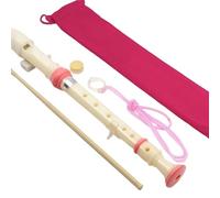 Flauto Dolce Flauto Dolce Saxophone Facilmente RegolabileABS Per Clarinetto A Otto Fori(6hole Pink)