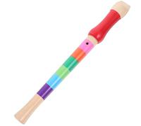 Flauto Dolce Flauto Dolce Saxophone In Legno Naturale A 8 Fori Controllo Del Tono Uniforme Ideale Per Chi Suona Per La Prima Volta