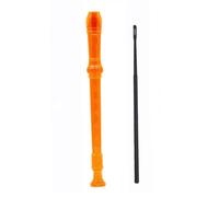 Flauto Dolce Flauto Dolce Soprano 8 Fori ABS Rimovibile Durevole | Il suono del flauto è brillante, morbido e bello.(Orange)