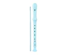 Flauto Dolce Flauto Dolce Tedesco A 6 E 8 Fori Per Principianti | Strumento pratico per il posizionamento facile delle dita dal suono caldo e ricco(8-hole blue)