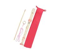 Flauto Dolce Professionale Flauto Dolce Contralto A 6 Fori In Stile Tedesco In Chiave Di Fa Rosa Strumento A Fiato Per Principianti