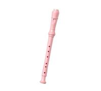 Flauto Dolce Professionale Flauto Dolce Soprano In Stile Tedesco A 6 Fori Ideale Per L'insegnamento(Pink)