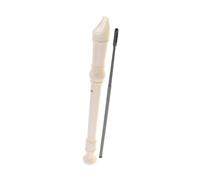 Flauto Dolce Professionale Flauto Dolce Soprano In Stile Tedesco Strumento Adatto Ai Principianti In Plastica ABS(Cream White)