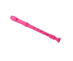 Flauto Dolce Registratore Di Tipo G A 8 Fori Dedicato Al Registratore Per Principianti Per Uso Didattico(Pink)