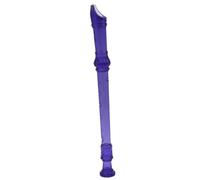 Flauto Dolce Registratore Trasparente A 8 Fori In Resina ABS | Il suono del flauto è brillante, morbido, bello e preciso.(Blue)