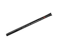 Flauto dolce Shakuhachi in Re con custodia morbida per principianti 5 fori Flauto Bambù Professionale(Black)