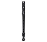 flauto dolce soprano 6/8 Fori ABS Flauto Dolce Saxophone Musicale Flauto Strumento Musicale Multicolore (Color : Black 6Holes)