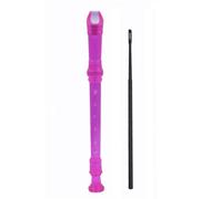 Flauto Dolce Soprano A 8 Fori Materiale ABS Rimovibile Resistente | Il suono del flauto è brillante, morbido e bello.(Purple)