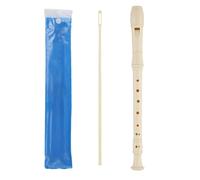 Flauto dolce soprano con custodia, strumento in plastica in stile tedesco, diteggiatura barocca, chiave in do, ideale per principianti adulti e studenti